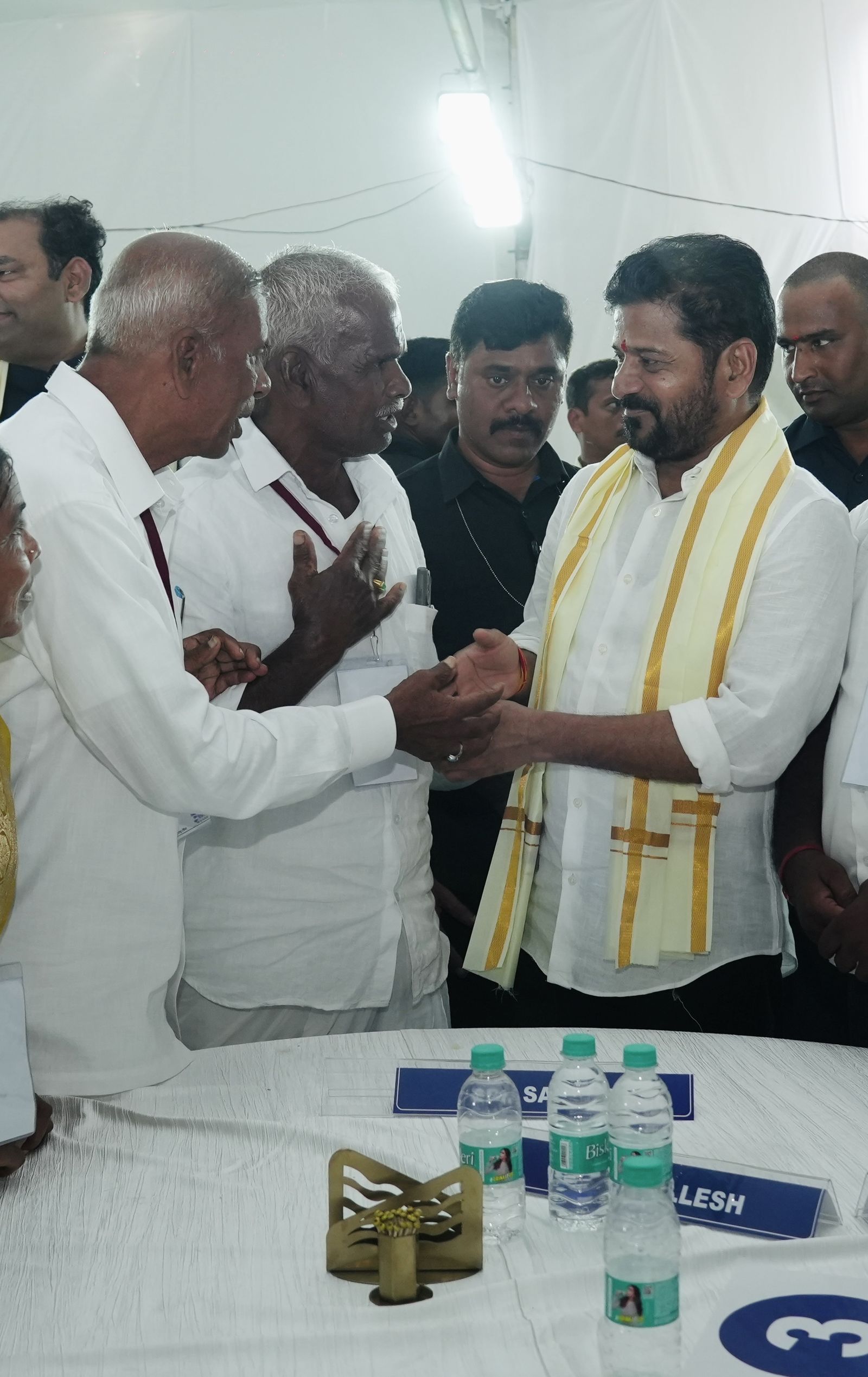 A. Revanth Reddy